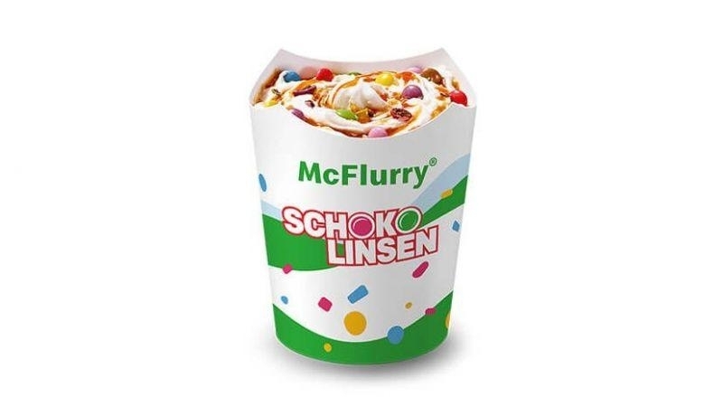 Mcflurry Original Schokolinsen Karamell-Sauce
