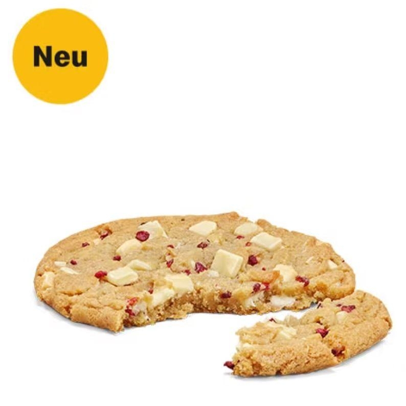 Himbeer White Choc Cookie