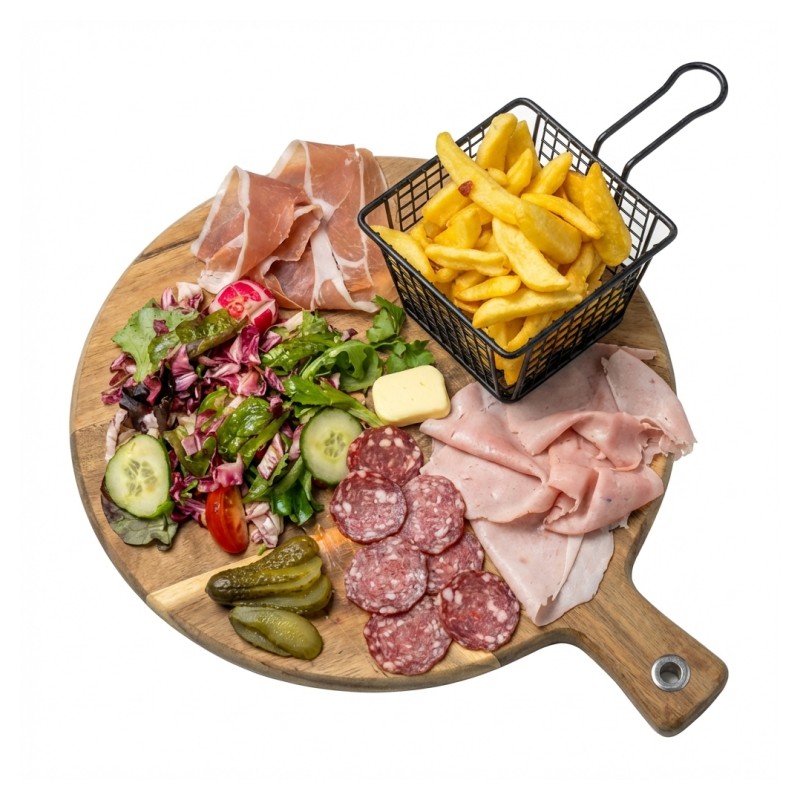 Assiette De Charcuterie Du Pays