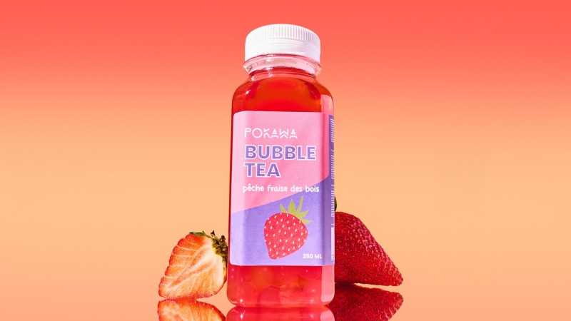 Liil Bubble Tea - Pêche Fraise Des Bois