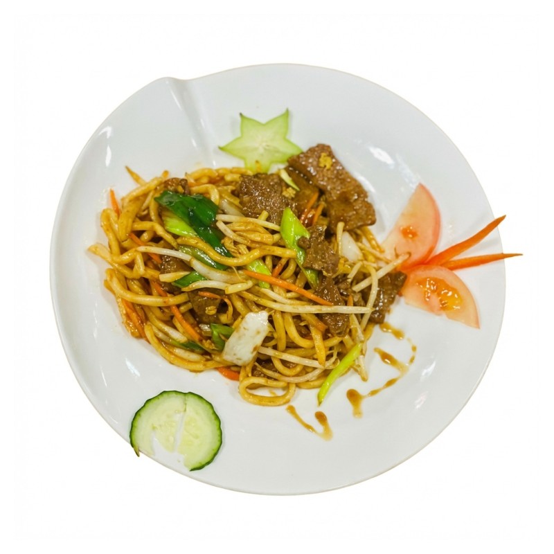 J6 Yaki Udon Au Boeuf Et Légumes