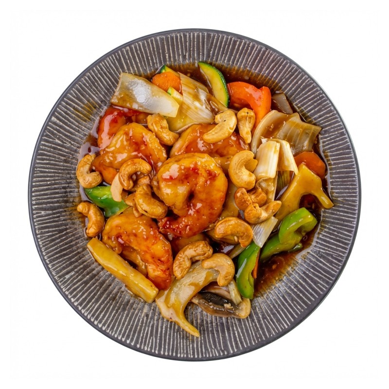 Scampis Aux Noix De Cajou