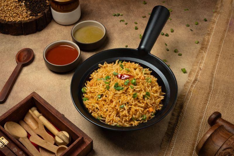 Ic6C Szechwan Fiery Fried Rice - Chicken