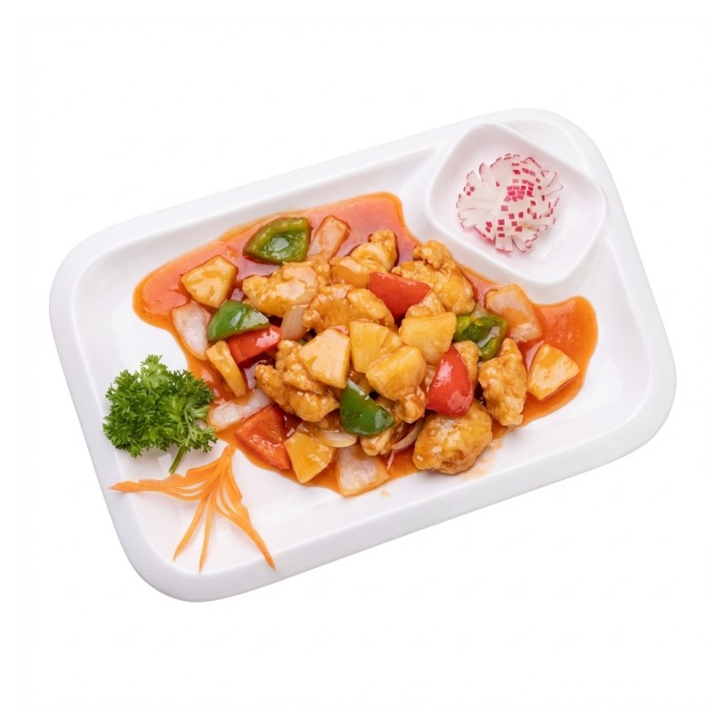 Poulet Sauté Aux Ananas