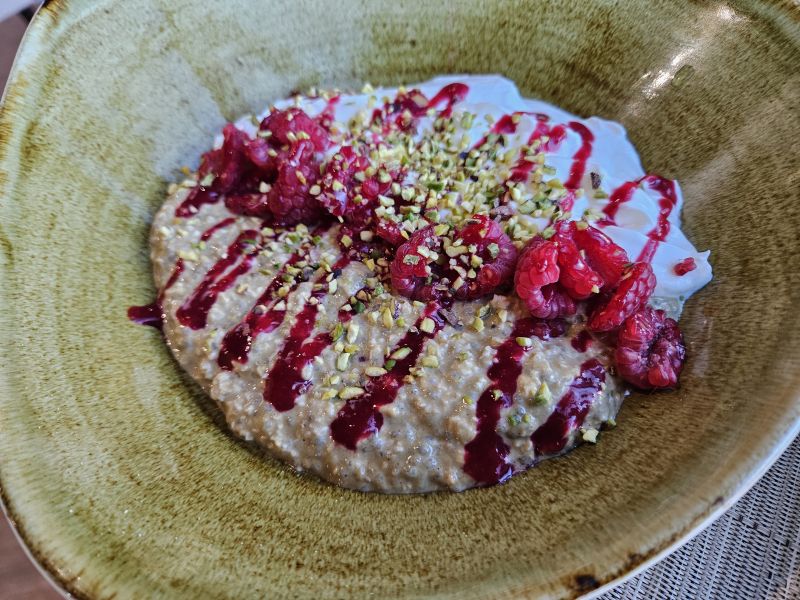 Overnight Oats Pistache Framboise