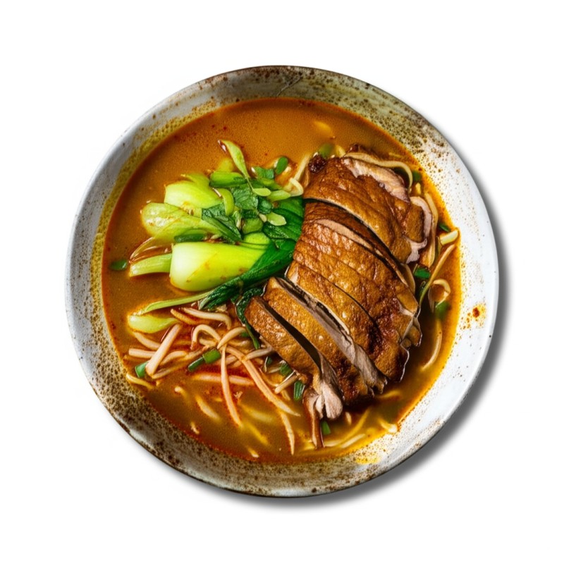 Soupe De Ramen Au Canard Laqué