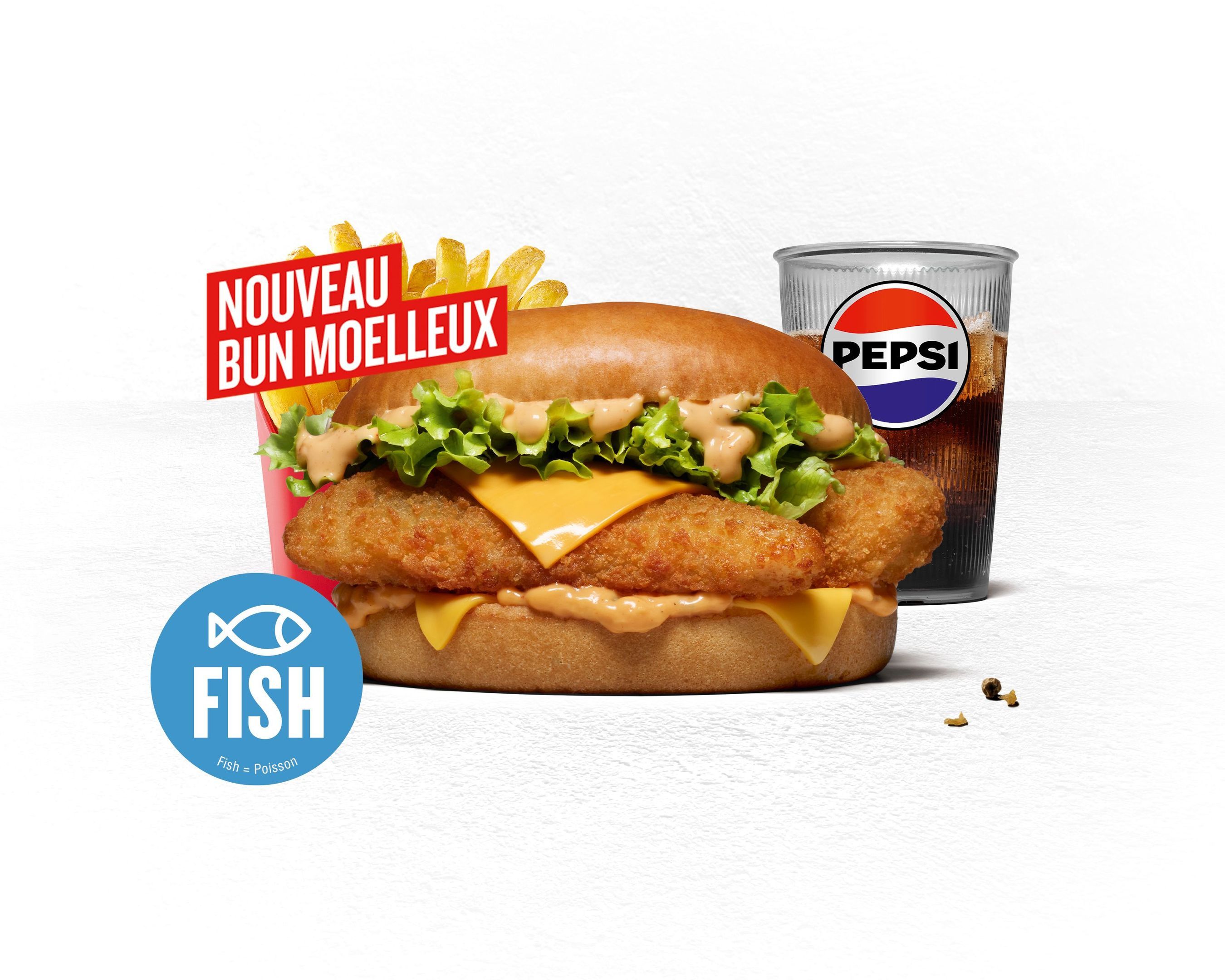 Menu Colonel Original Fish