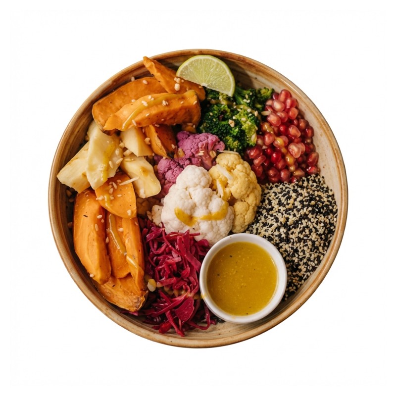 Poke Bowl Tofu Fumé