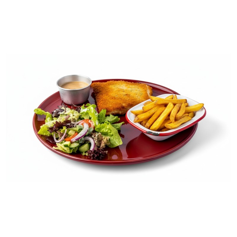 Cordon Bleu Avec Frites