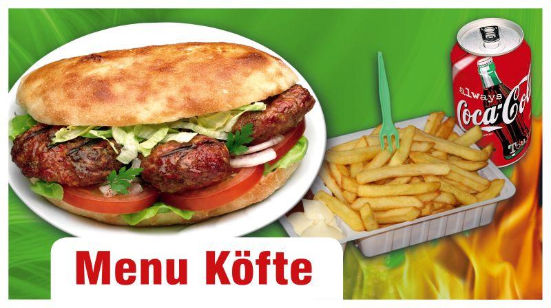 Menu Köfte