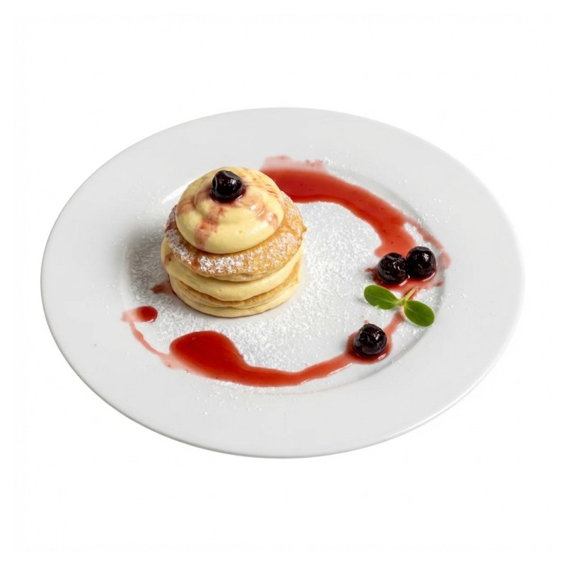 Millefeuille Crème Et Cerises