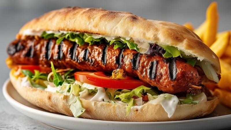 Sandwich Saucisse Turque