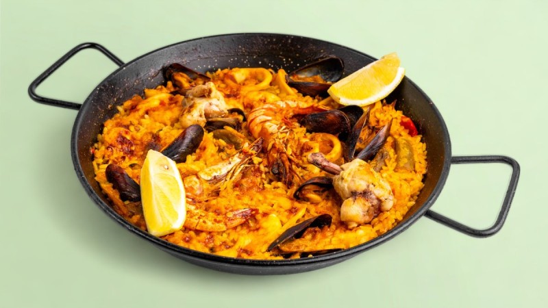 Paella Mer Et Montagne