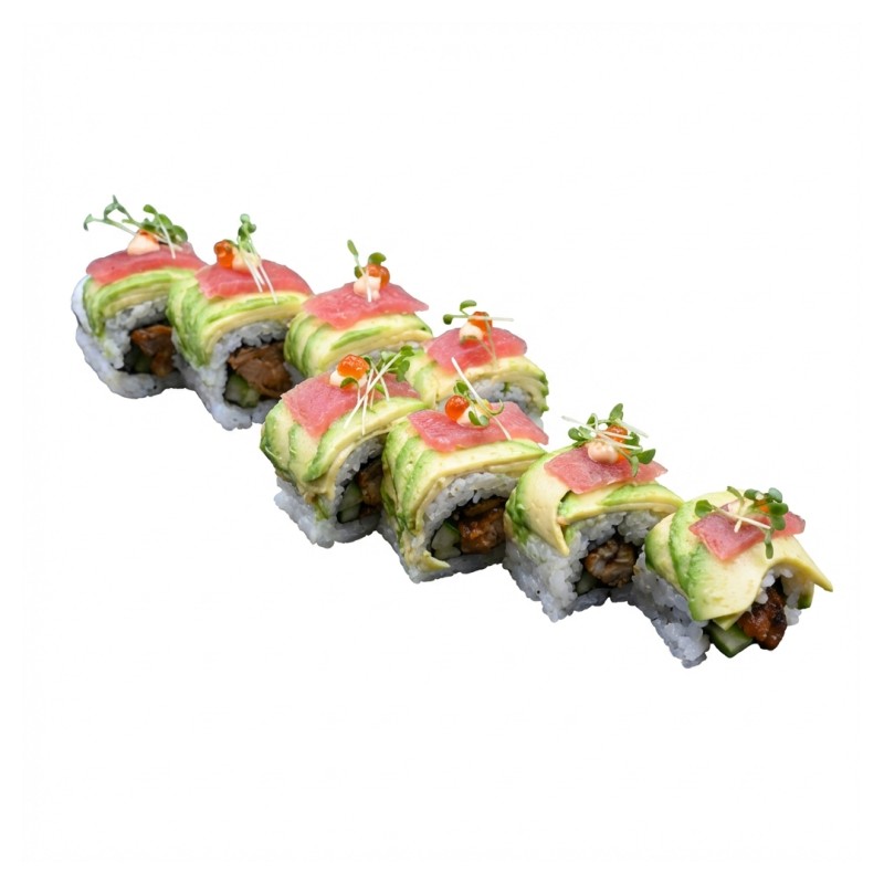 332 Yaki Poulet Avocat Thon