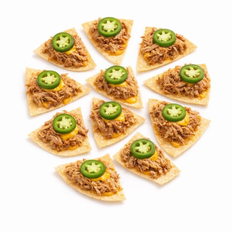 Nachos Pulled Pork Trio