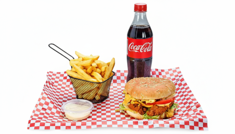 Menu Royal Spicy Crispy Burger