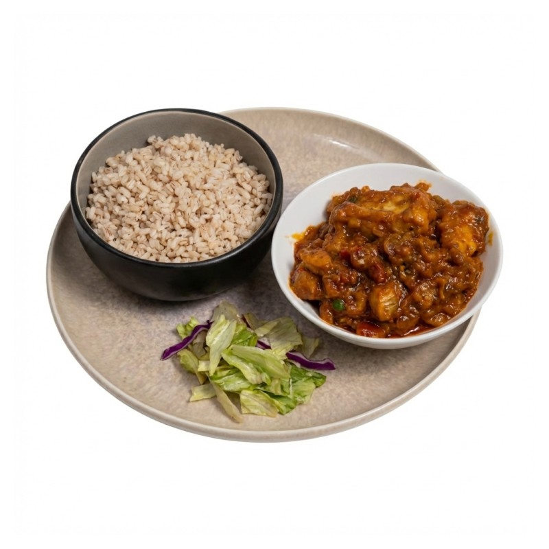 Nepali Chicken Curry With Rice