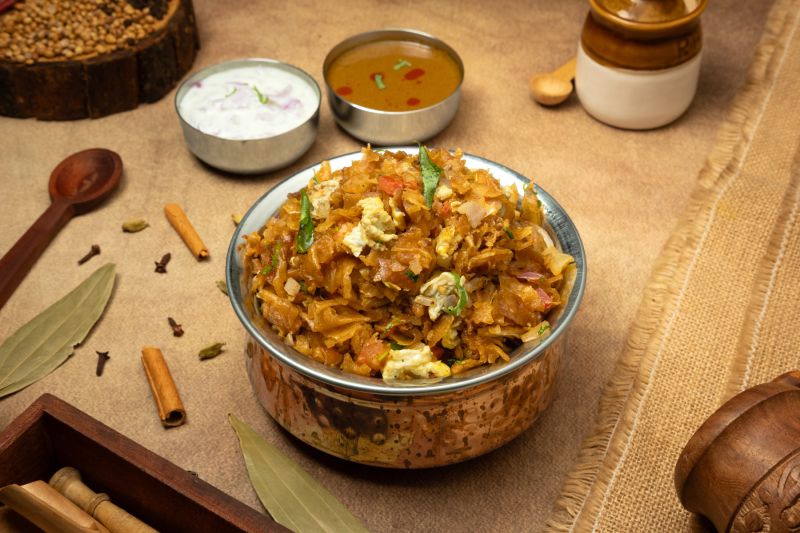 Pb5E Nagerkoil Kothu Parotta - Egg