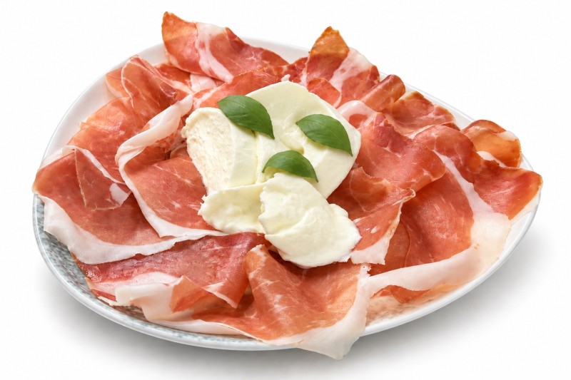 Prosciutto Di Parme 24 Mois Et Bufala (Plat)