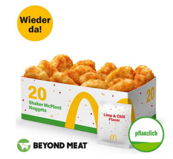 20 Shaker Mcplant Nuggets Lime & Chili Flavor