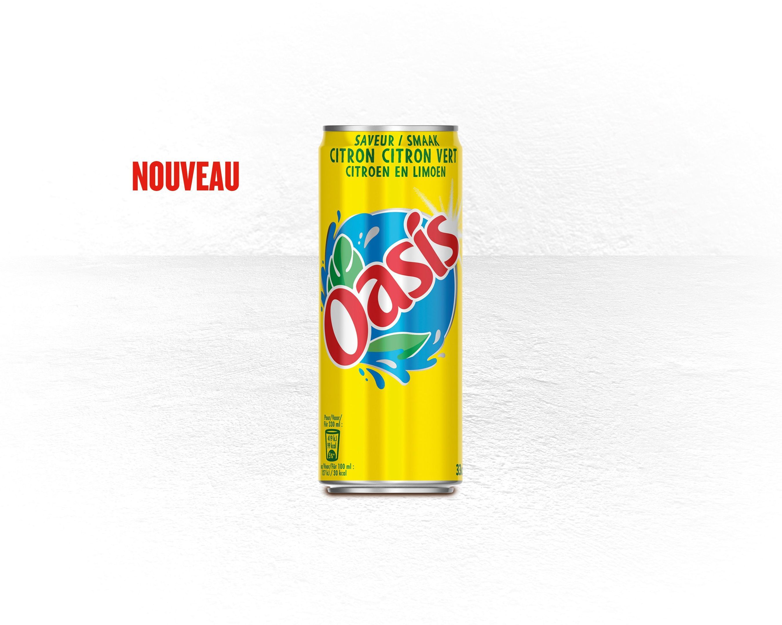 Oasis Citron Citron Vert 33Cl