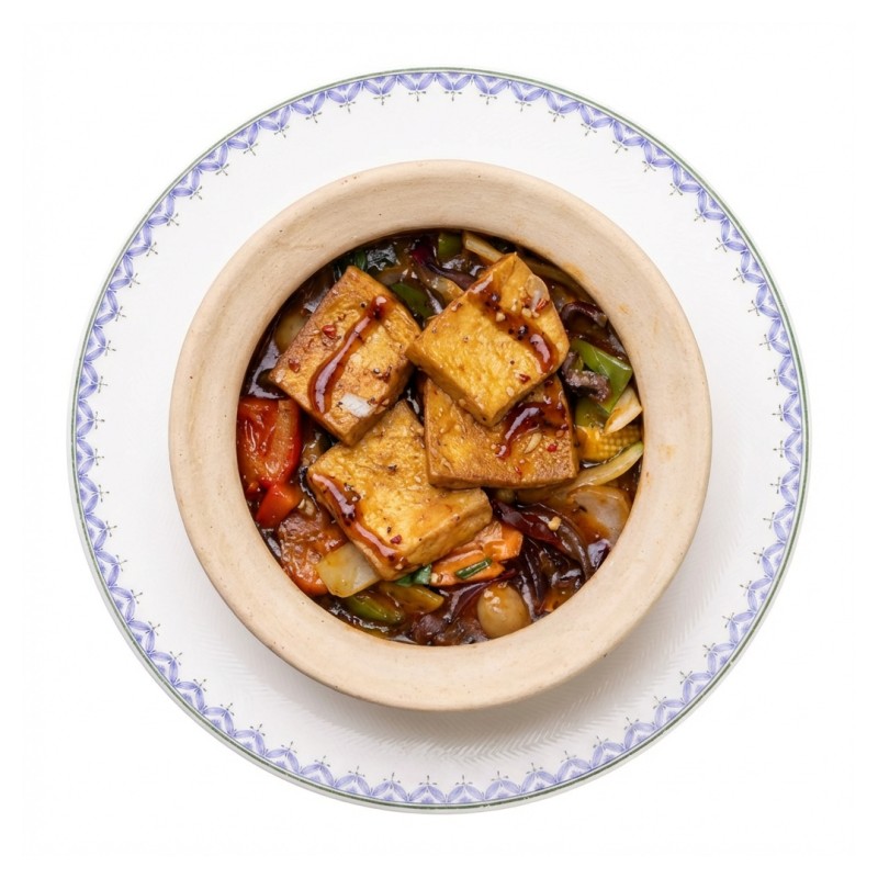 T10 - Tofu Au Curry Rouge Thaï