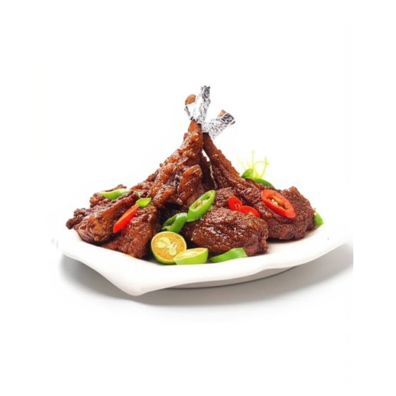 Côtes D'agneau Frits Aux Épices