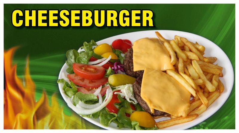 Assiette Cheeseburger