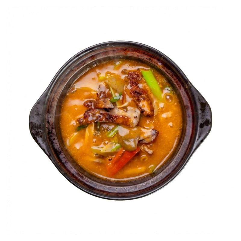 Canard À La Sauce Curry Vert Et Lait De Coco (Thaï)