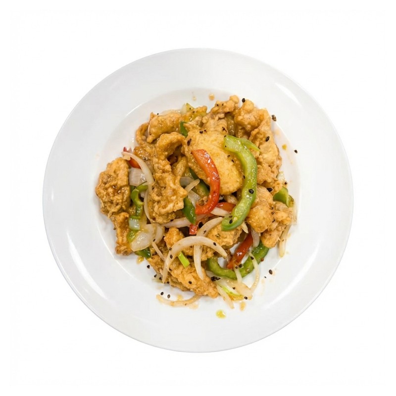 Poulet Frit Au Sel Et Poivre