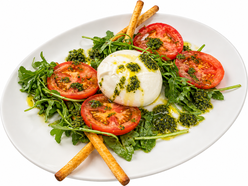 Burratina Caprese