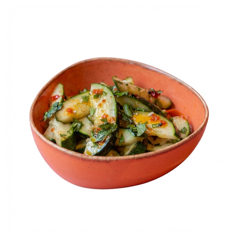 Smashed Cucumber Salad