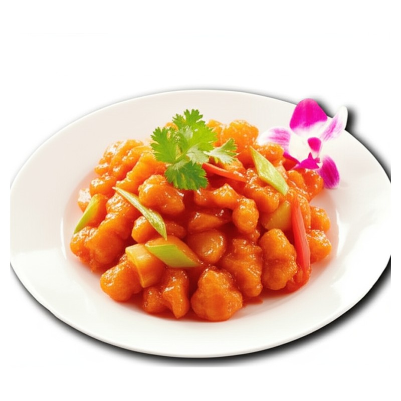 Filet De Poisson À La Sauce Aigre Douce