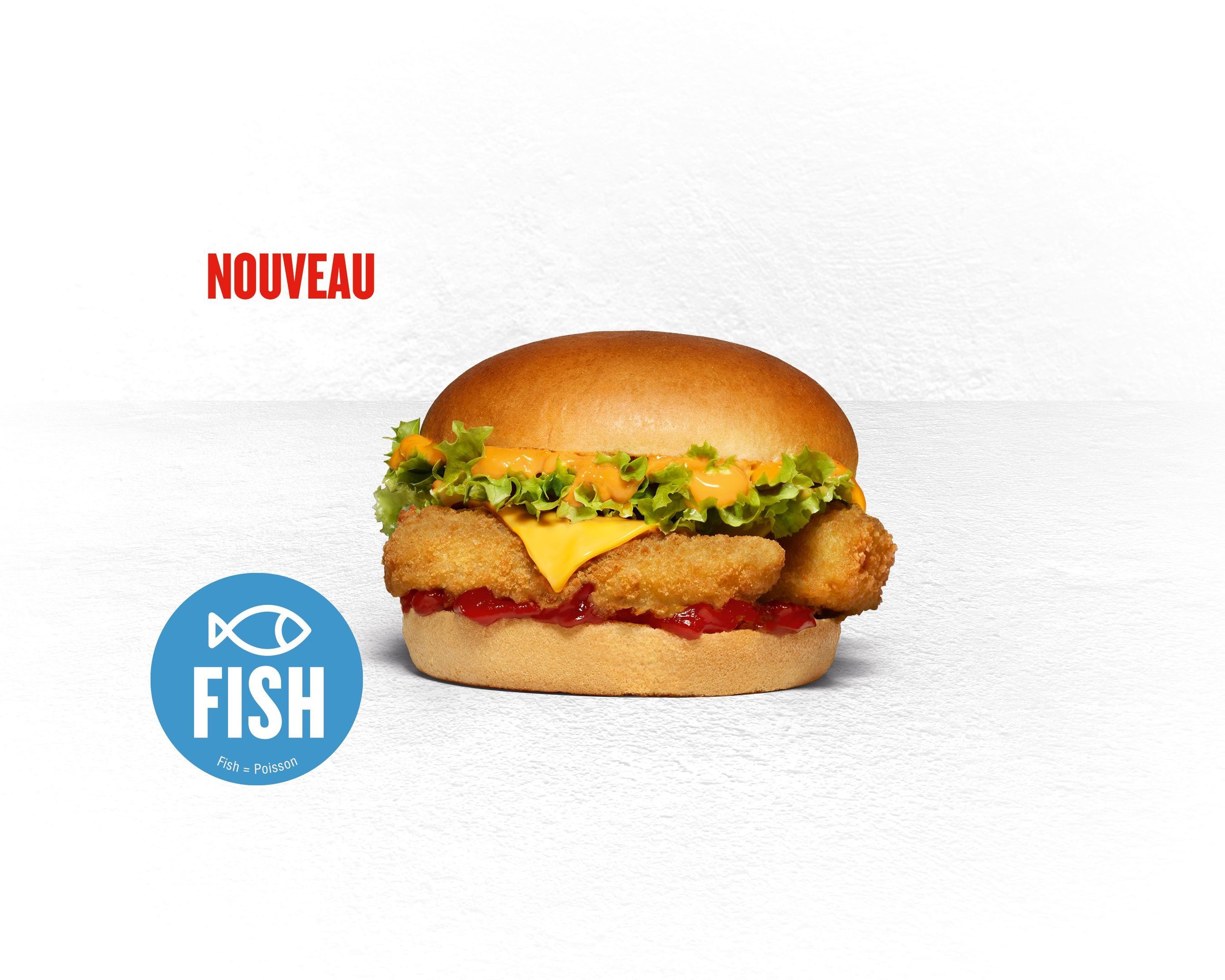Crispy Burger Fish