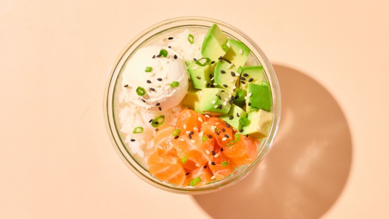 Mini Salmon Poké