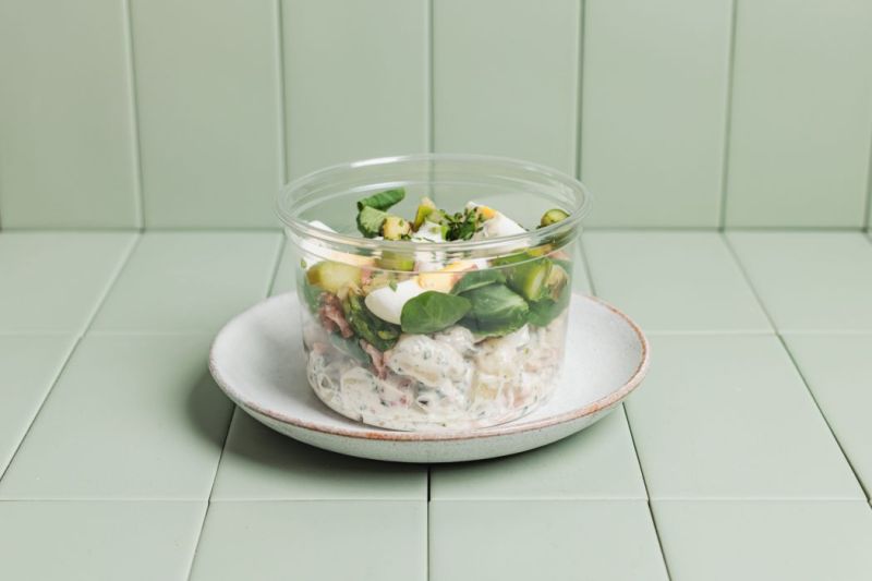 Moyenne Pommes De Terre, Asperges Et Lardons