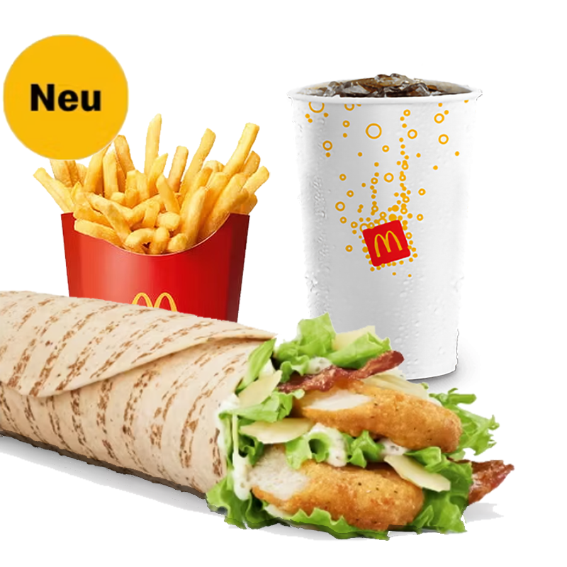 Mcmenu Mcwrap® Chicken Caesar Bacon