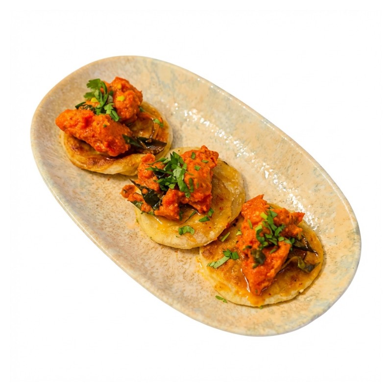 Coin Parotta With Chicken 65