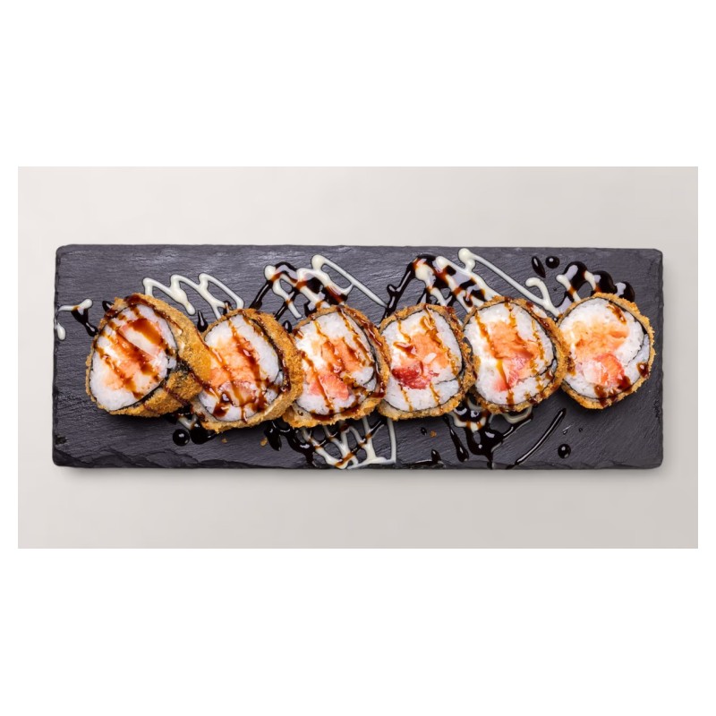 Ho3 -Maki Frit Saumon Fraise Cheese