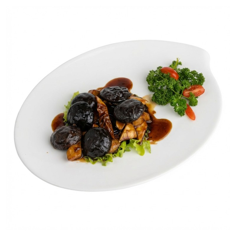 Champignons Chinois Parfumes Au Bambou