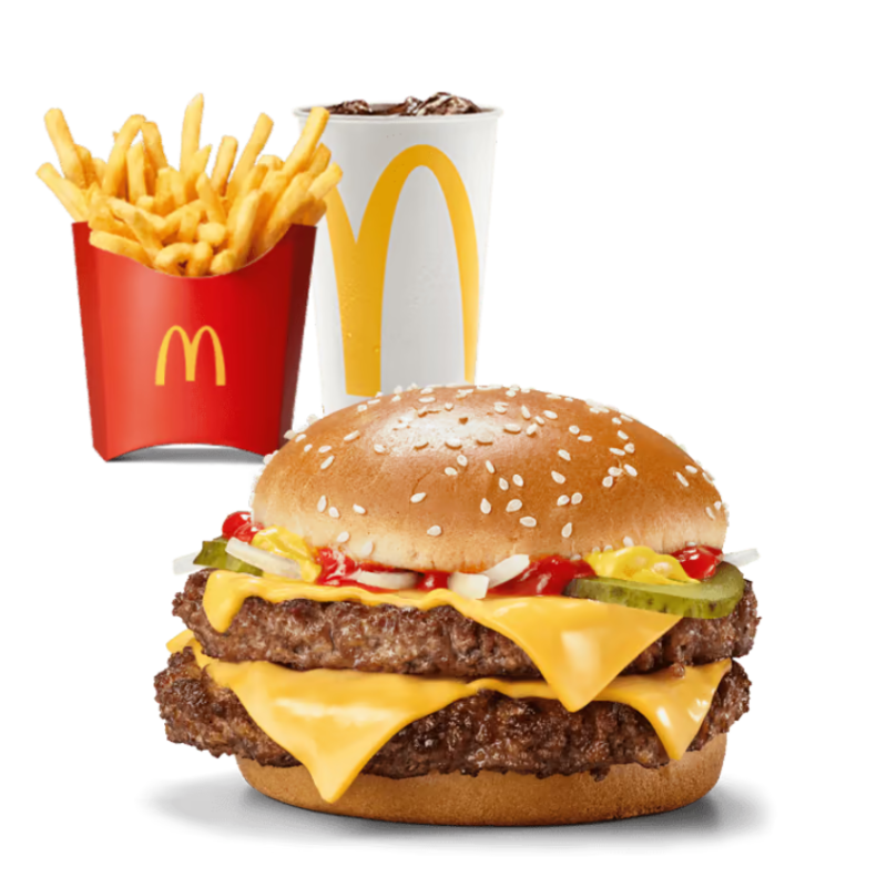 Mcmenu Double Hamburger Royal Cheese