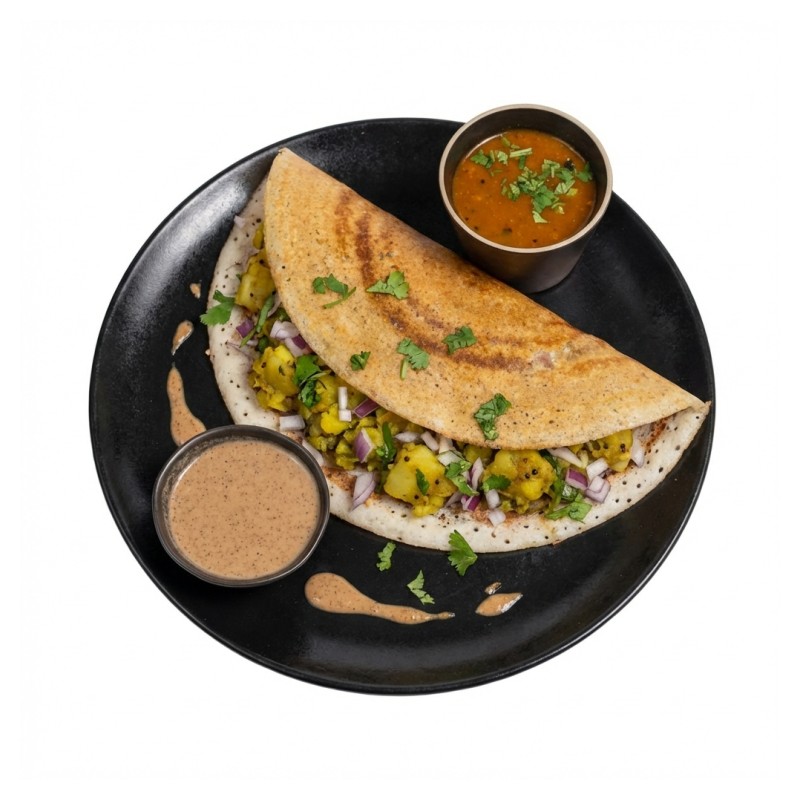 Onion Masala Dosa