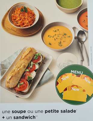 Menu Exki Sans Boisson ( Disponible De 11H À 14H)