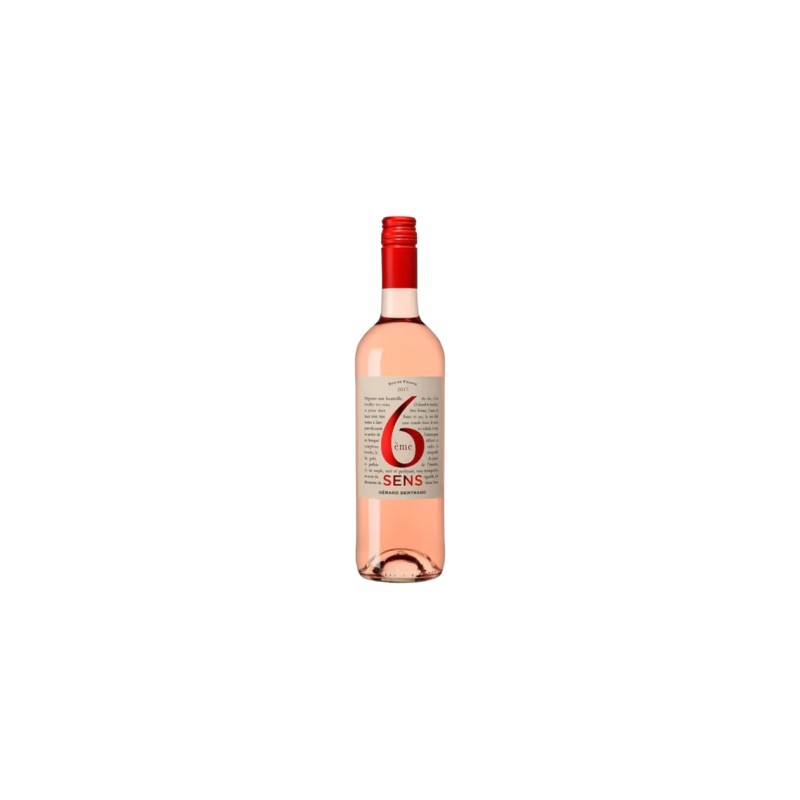 6Ème Sens Rosé , Gèrard Bertrand - Bottle 750Cl