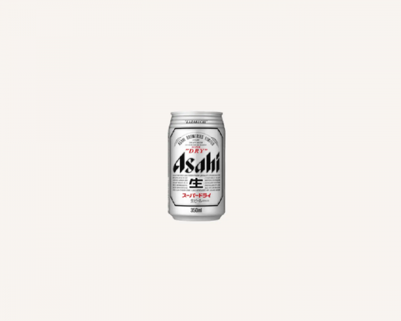 Bière Asahi (5,0% Vol. ) 33Cl Canette