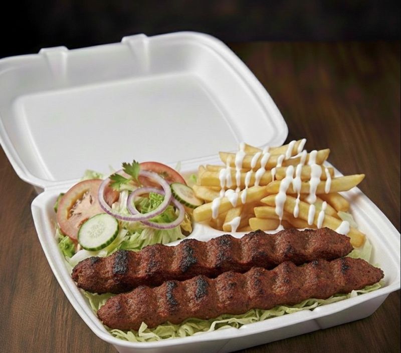 Barquette Kebab Box
