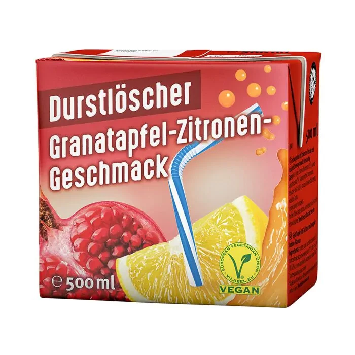 Durstlöscher Granatapfel-Zitronen-Geschmack
