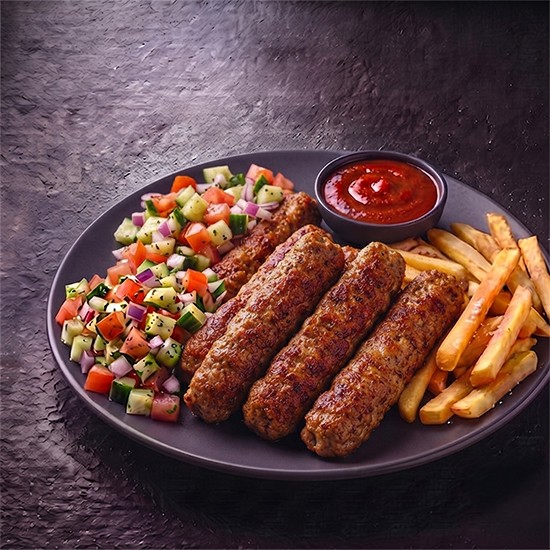 Fricadelle Assiette