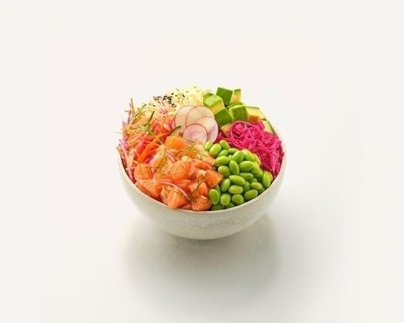 Poke Bowl Salmon Detox